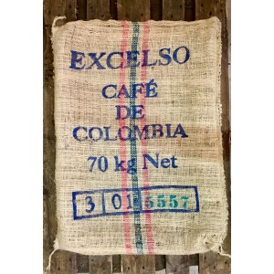 Sac de café en toile de jute - Colombie