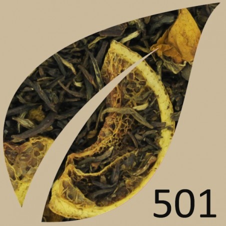 501 - Tristan - Thé Vert & Thé Blanc Mandarine, Litchi 501 - Tristan - Thé Vert & Thé Blanc Mandarine, Litchi