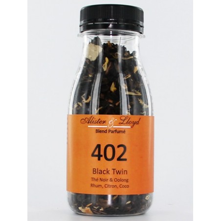 402 - Black Twin - Thé Noir & Oolong Rhum, Citron, Coco 402 - Black Twin - Thé Noir & Oolong Rhum, Citron, Coco