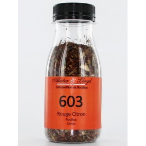 603 - Rouge Citron - Rooibos parfumé Citron