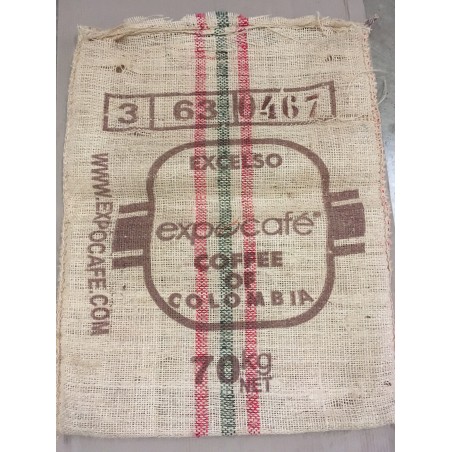 Sac à main en toile de jute de café recyclé du Honduras tissu