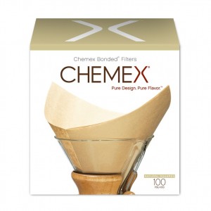 Filtres papier blanc ou naturel 6,8 et 10 tasses - Chemex