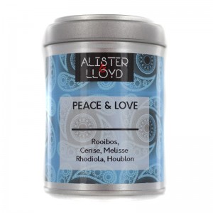 Peace & Love - Thé Oolong, Rooibos - Parfumé Cerise