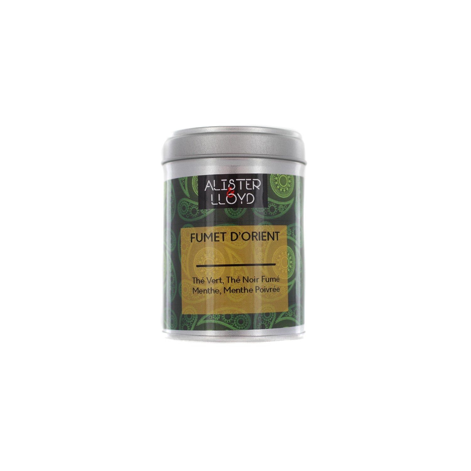 Fumet d'Orient - Thé Vert & Thé Noir Fumé - Menthe, Menthe Poivrée 