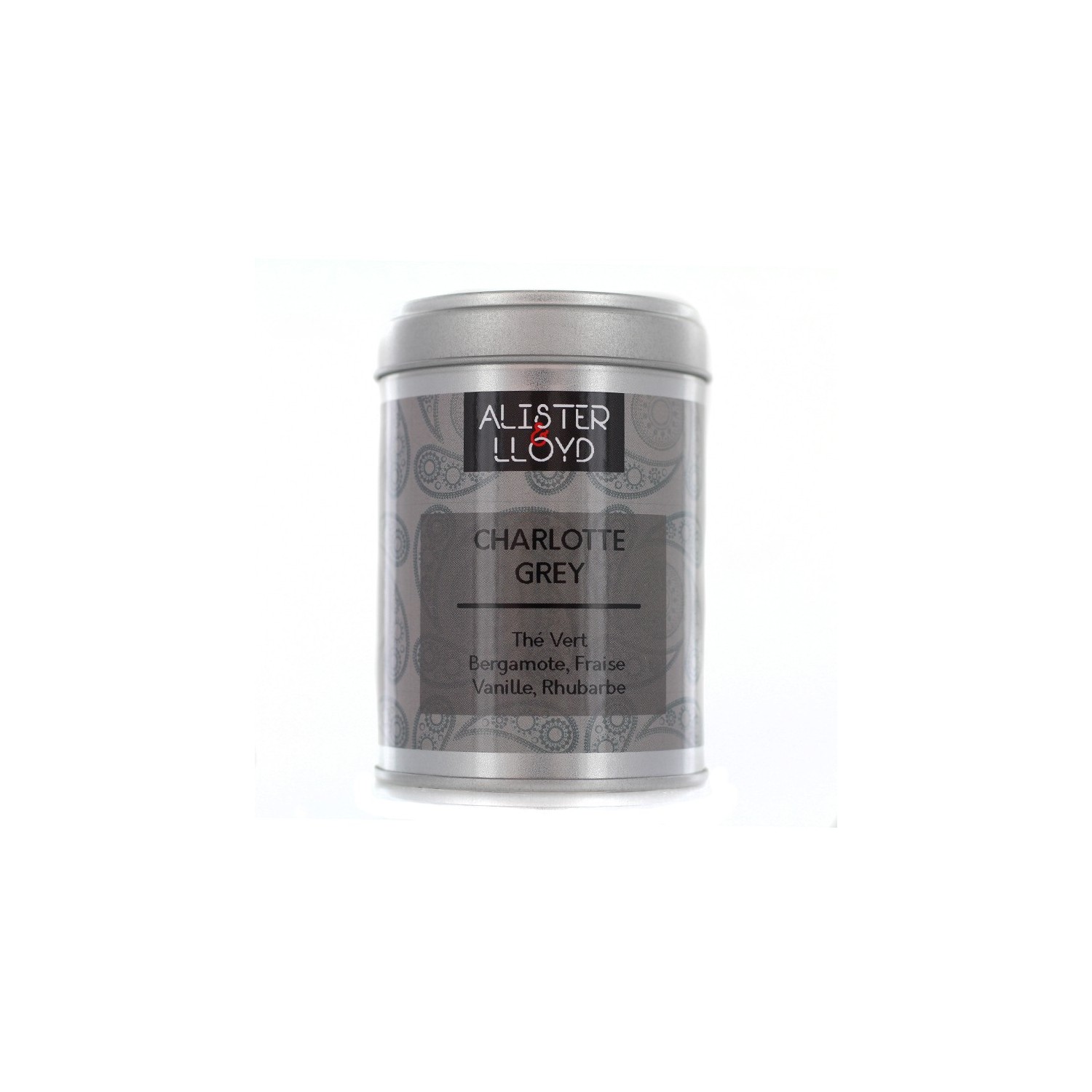 Charlotte Grey - Thé Vert - Parfumé Bergamote, Vanille, Fraise, Rhubarbe