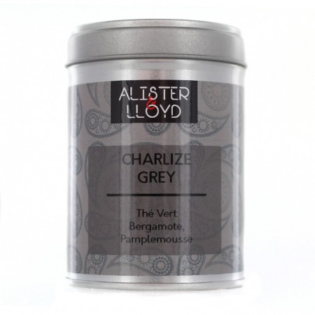 Charlize Grey - Thé Vert - Parfumé Bergamote, Pamplemousse