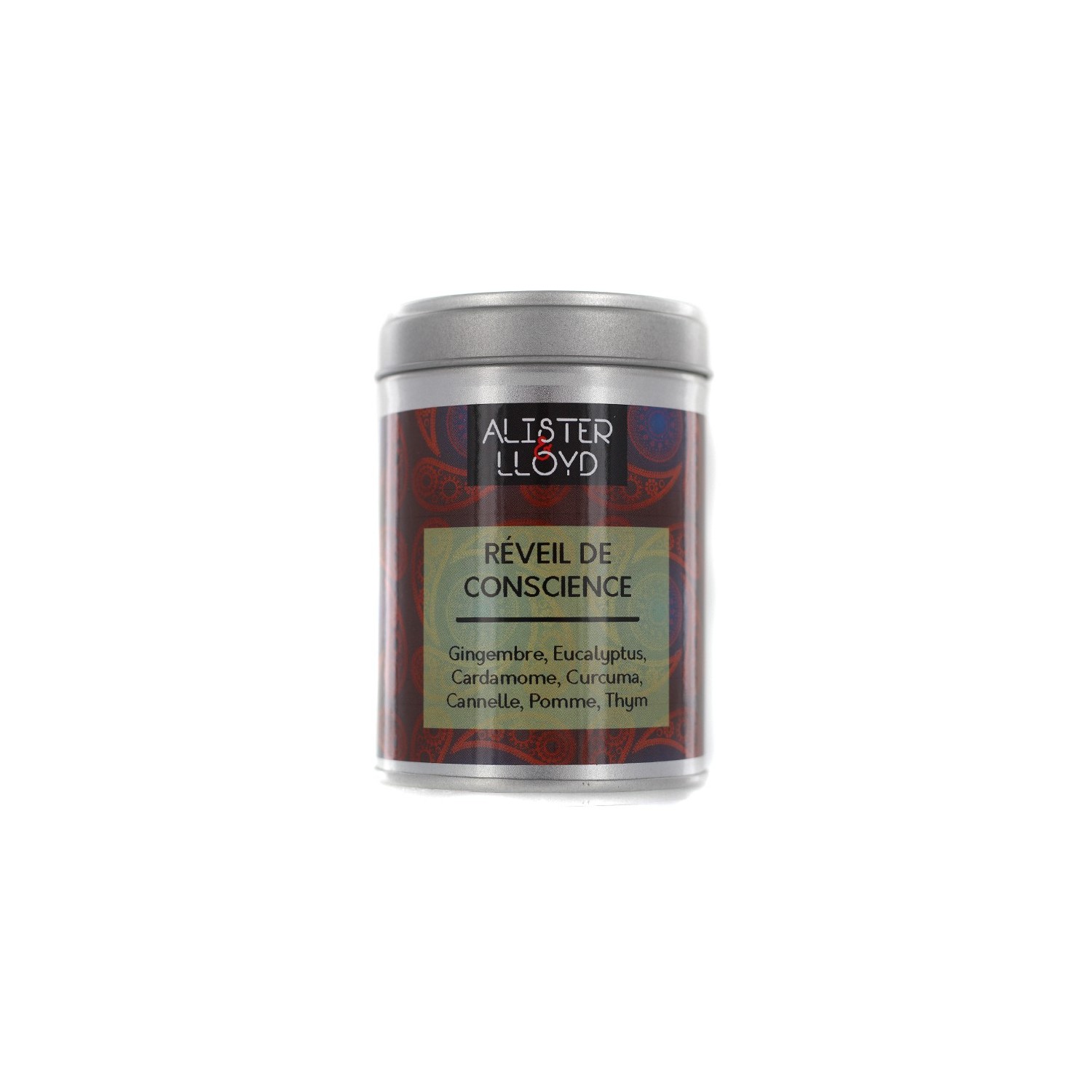 Réveil de Conscience - Infusion - Gingembre, Eucalyptus, Cardamome, Curcuma, Cannelle, Pomme, Thym