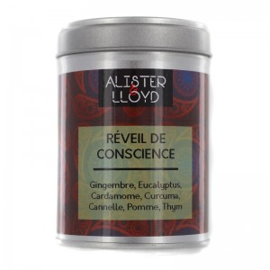 Réveil de Conscience - Infusion - Gingembre, Eucalyptus, Cardamome, Curcuma, Cannelle, Pomme, Thym