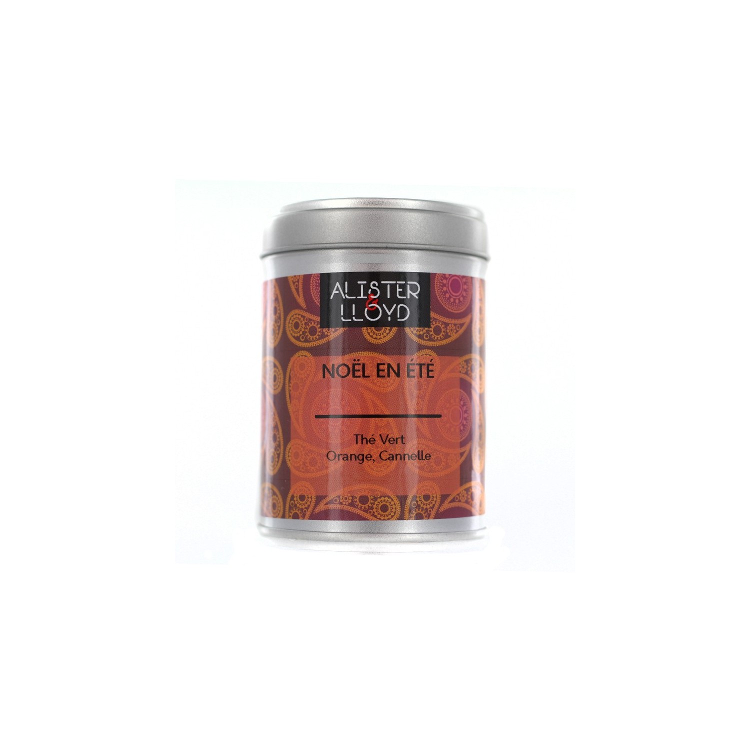 308 - Noël en Été - Thé Vert Parfumé Orange, Cannelle