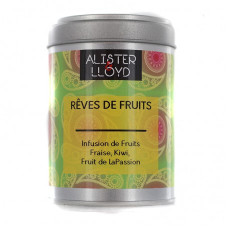 705 - Rêves de Fruits - Infusion de Fruits Fraise, Kiwi, Fruit de la Passion