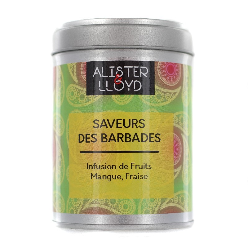 703 - Saveurs des Barbades - Infusion de Fruits Mangue, Fraise