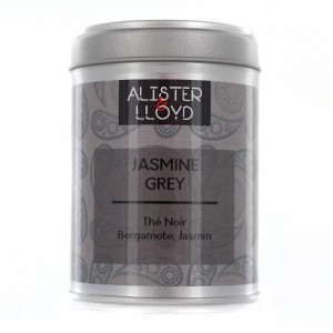 Jasmine Grey - Thé Noir - Parfumé Bergamote, Jasmin