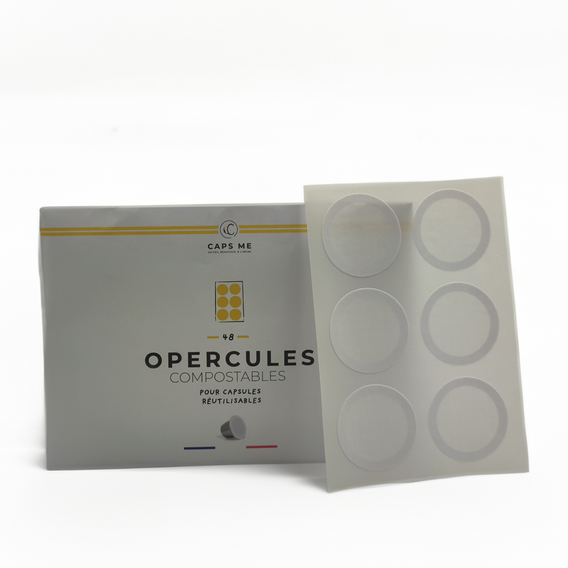 CAPS ME - Coffret pour capsules rechargeables compatibles NESPRESSO