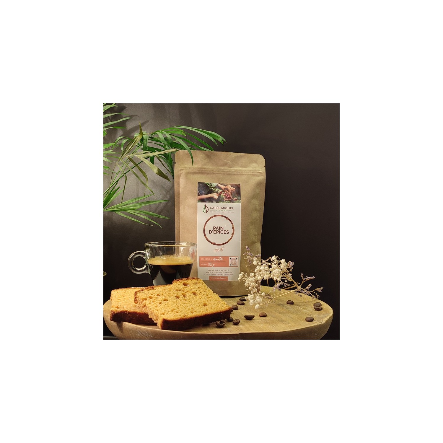 Café aromatisé Pain d'épices - Grain ou Moulu