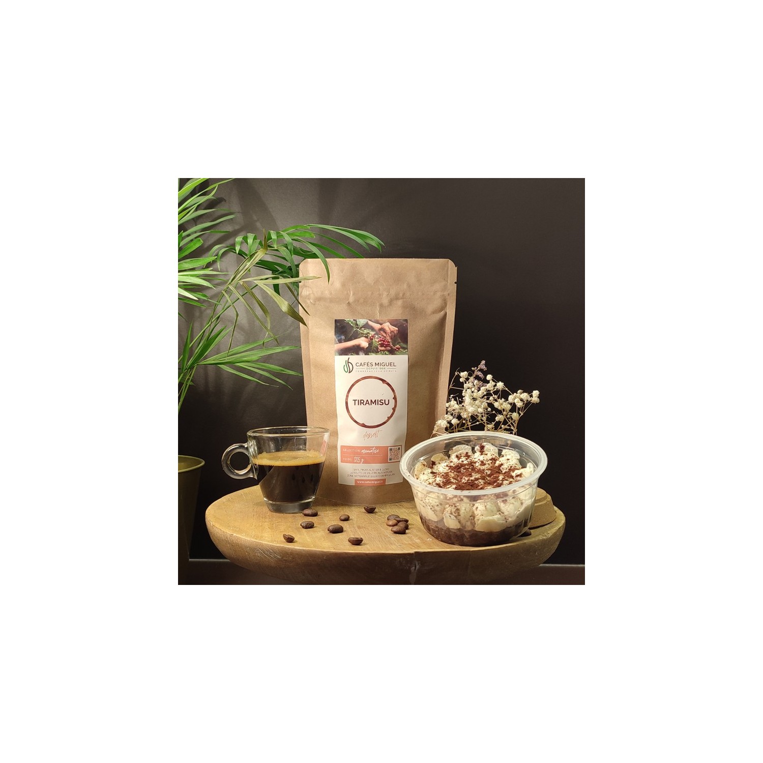 Café aromatisé tiramisu - Grain ou Moulu