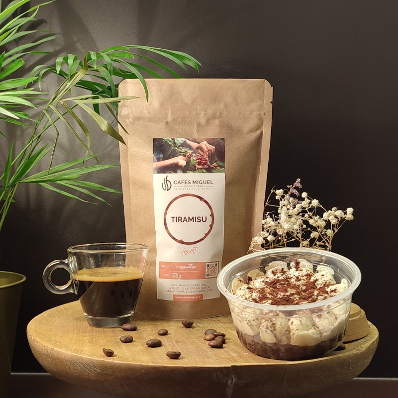 Café aromatisé tiramisu - Grain ou Moulu