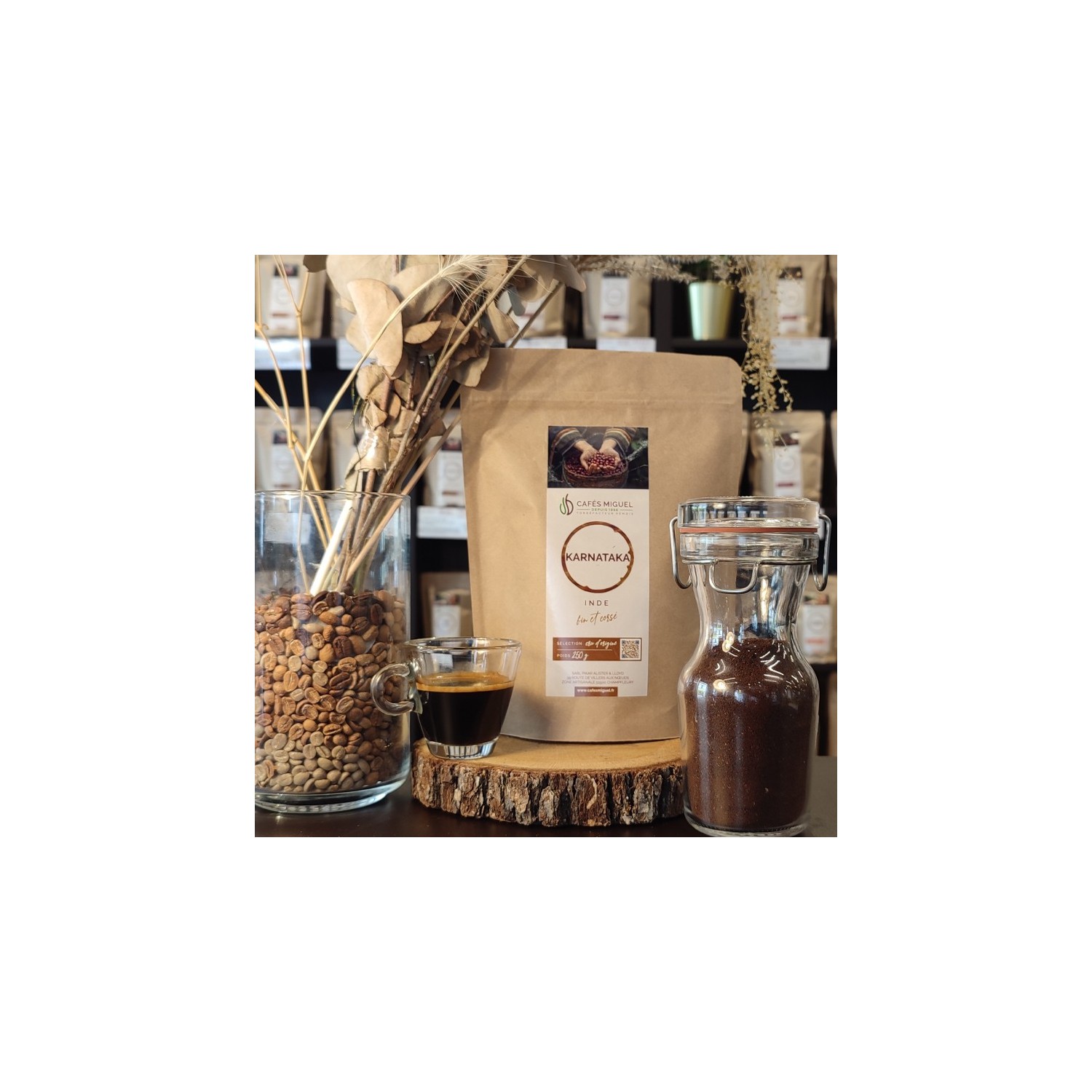 Café Inde karnataka - 250gr - Moulu