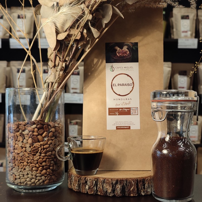 Café El Paraiso Honduras - 1kg - Moulu