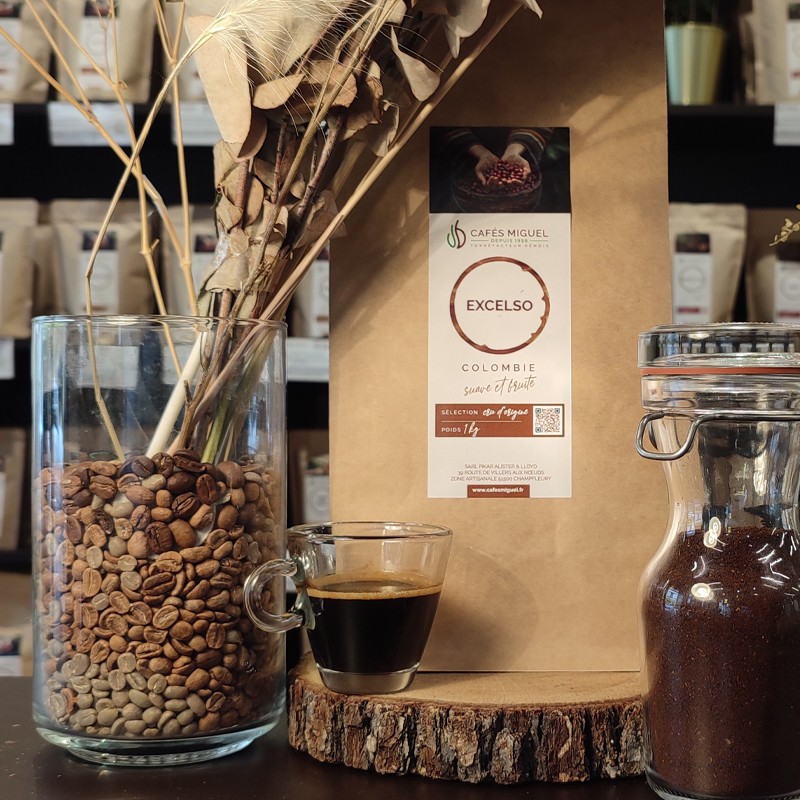 Café Colombie Excelso  - 1kg - Moulu