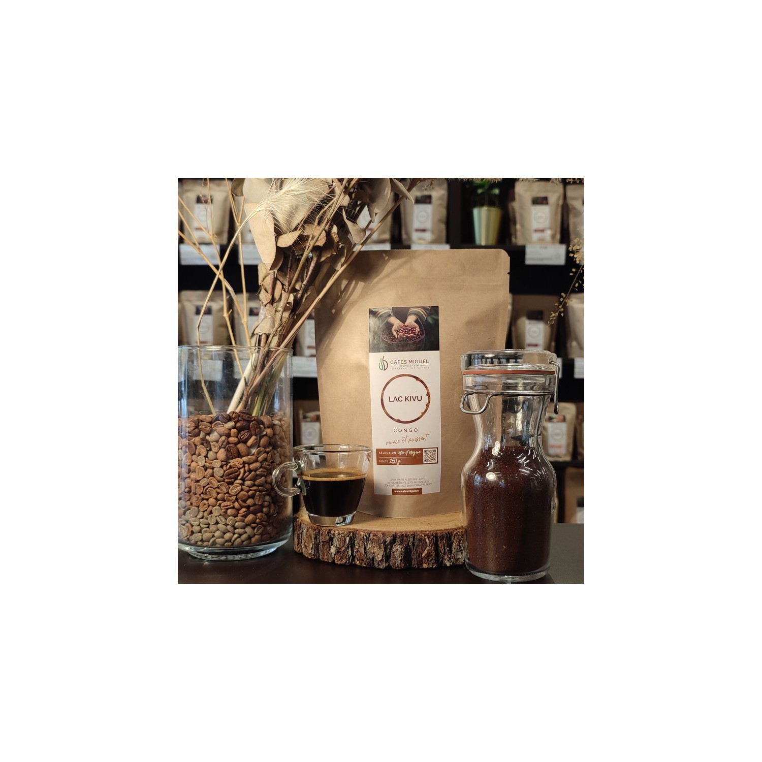 Café Lac Kivu Congo  - 250gr - Moulu
