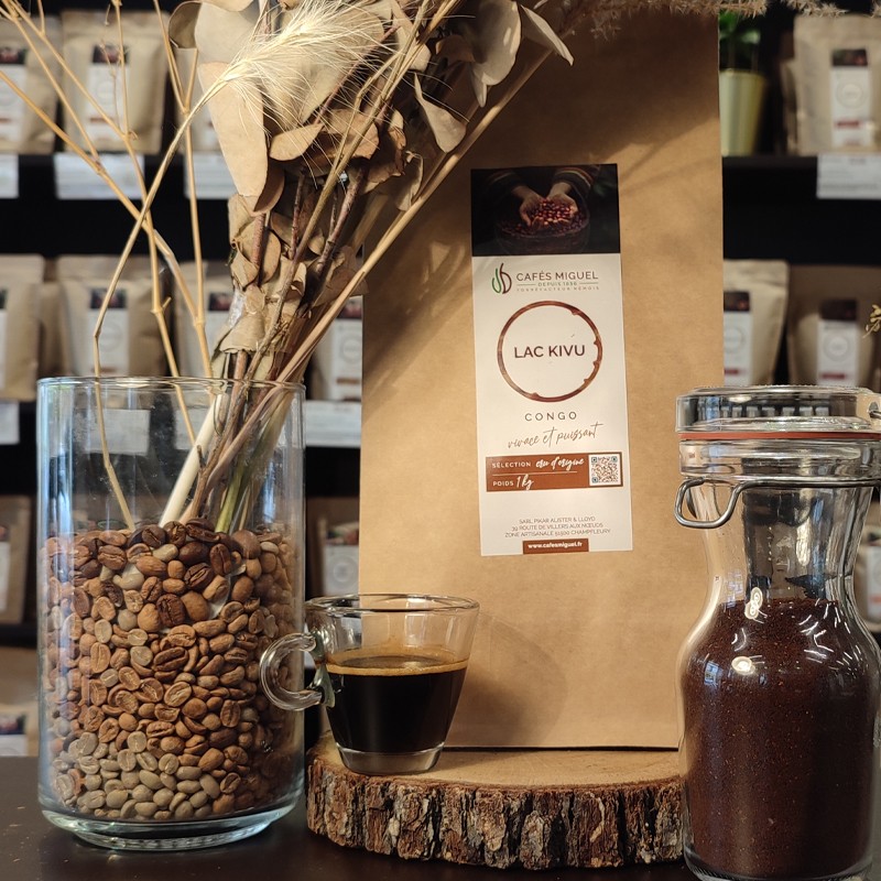 Café Lac Kivu Congo  - 1kg - Moulu