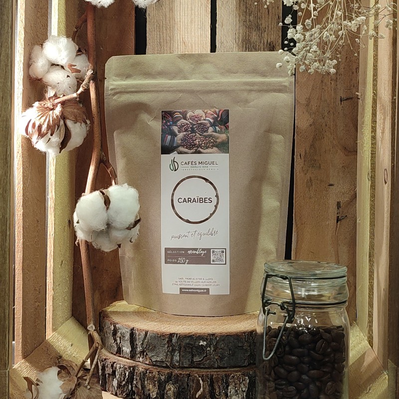 Café assemblage Caraïbes - 250gr - Grain