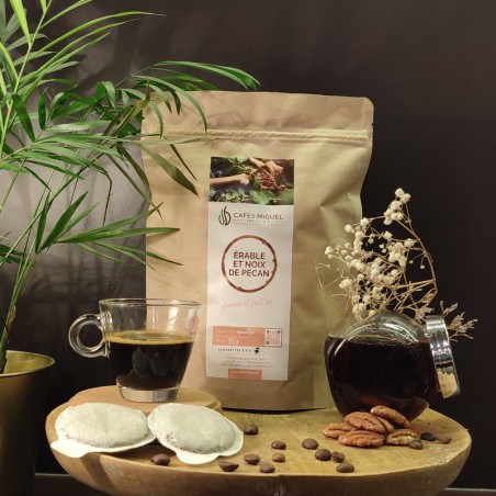 Café aromatisé - 25 dosettes - Erable et noix de pécan