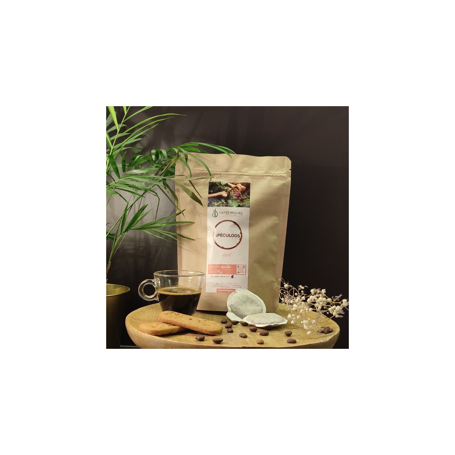 Café aromatisé - 25 dosettes - Speculoos
