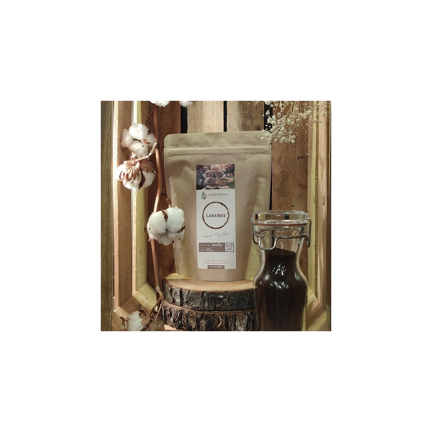 Café assemblage Caraïbes - 250gr - moulu