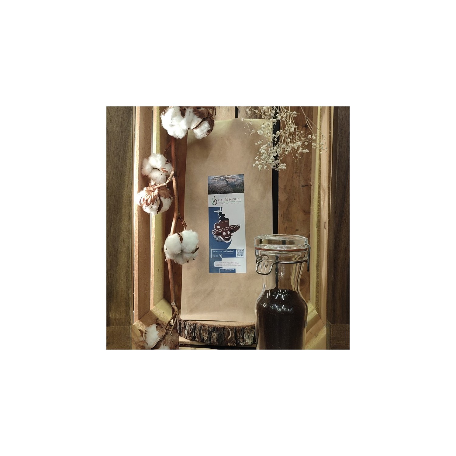 Café assemblage Bleu- 1kg - Moulu