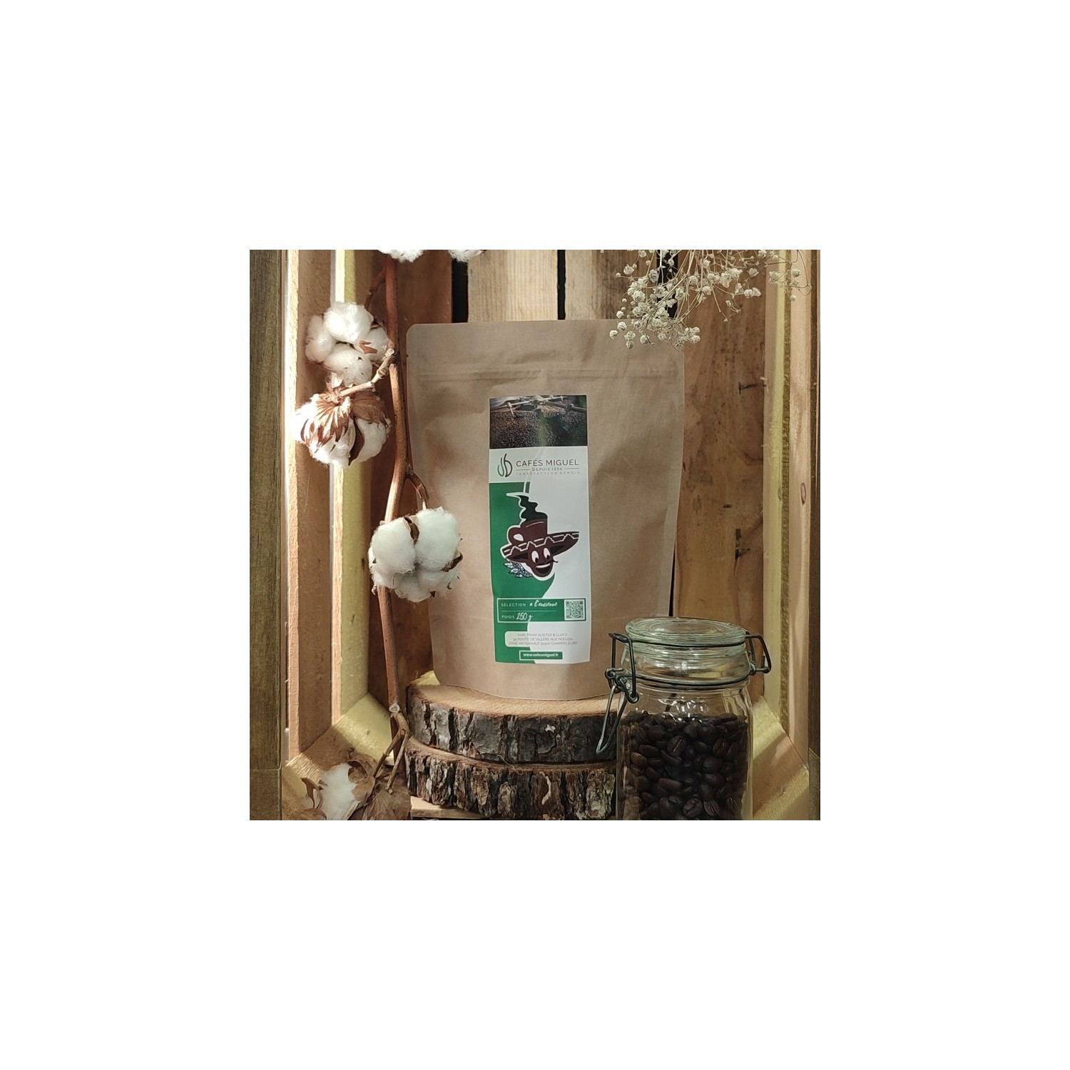 Café assemblage Vert- 250gr - Grain
