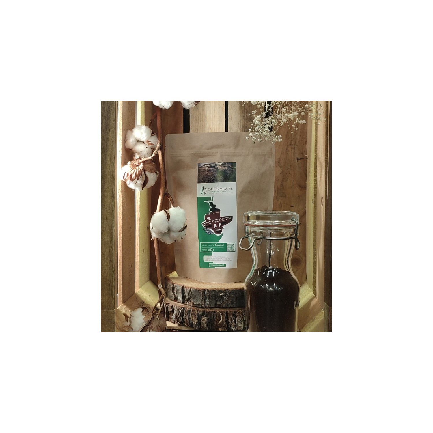 Café assemblage Vert- 250gr - Moulu