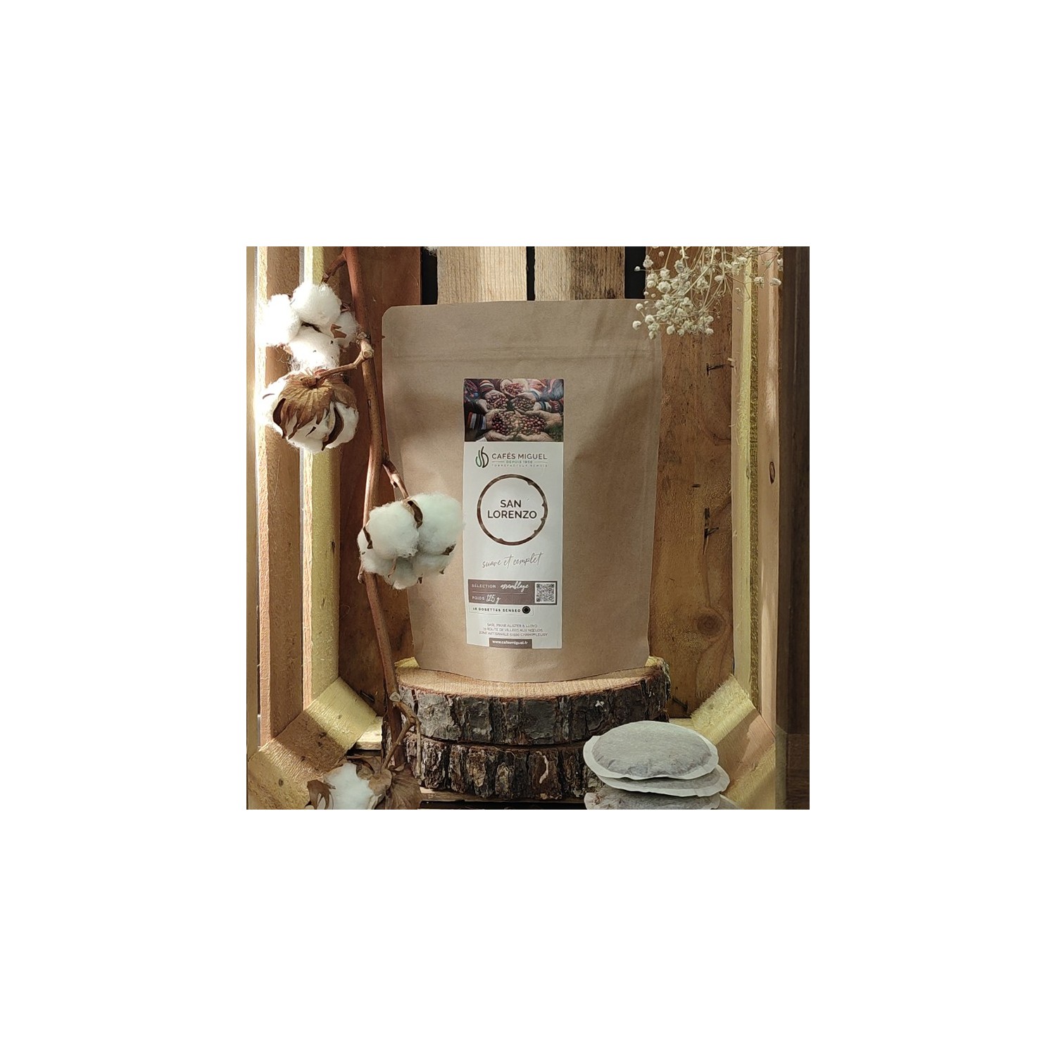 Café assemblage - senseo - 18 dosettes - San Lorenzo