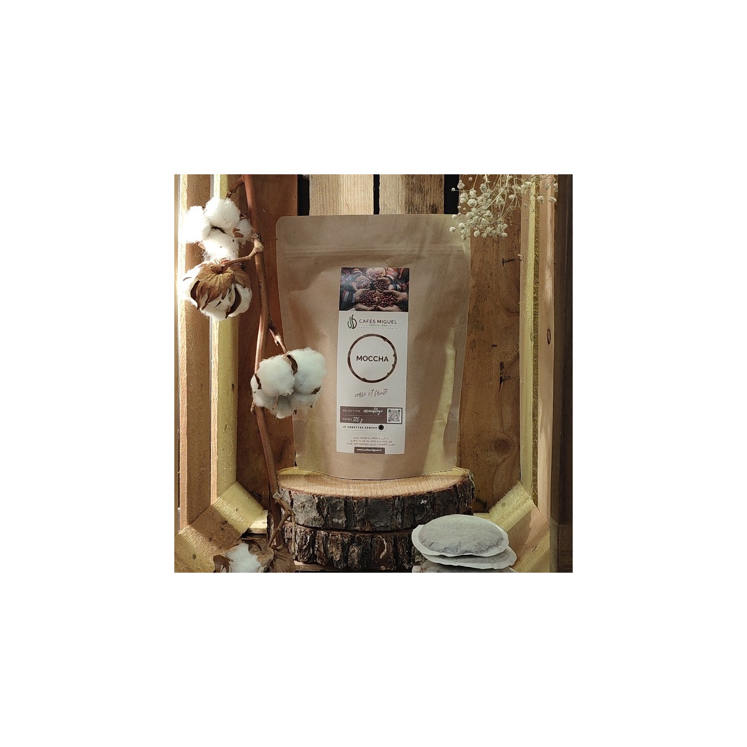 Café assemblage - senseo - 18 dosettes - Moccha