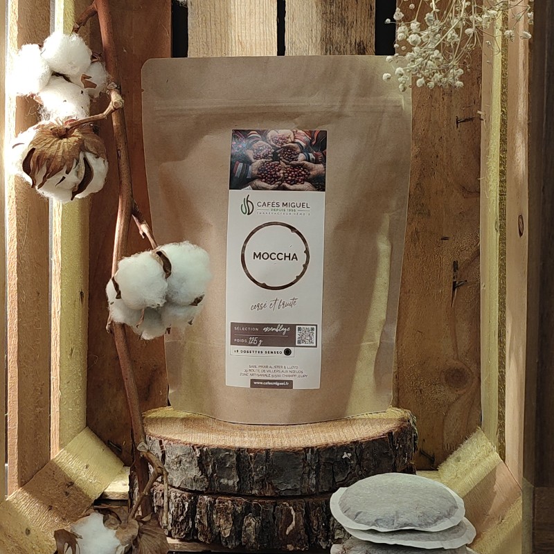 Café assemblage - senseo - 18 dosettes - Moccha