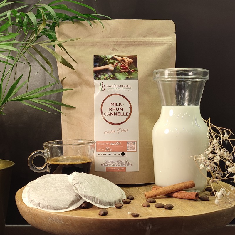 Café milk rhum cannelle - 18 - Senseo