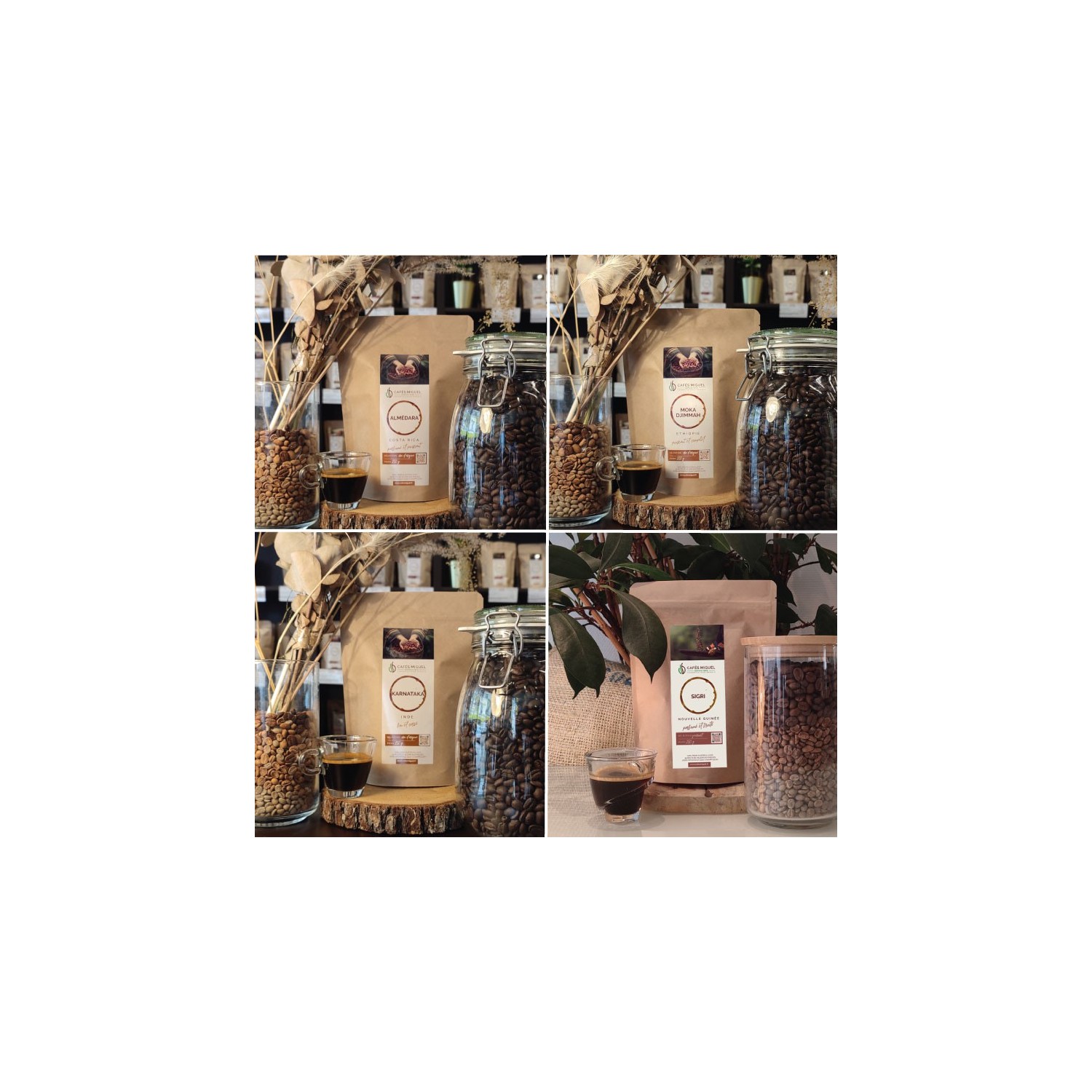 Coffret A travers le monde 250gr - Grain