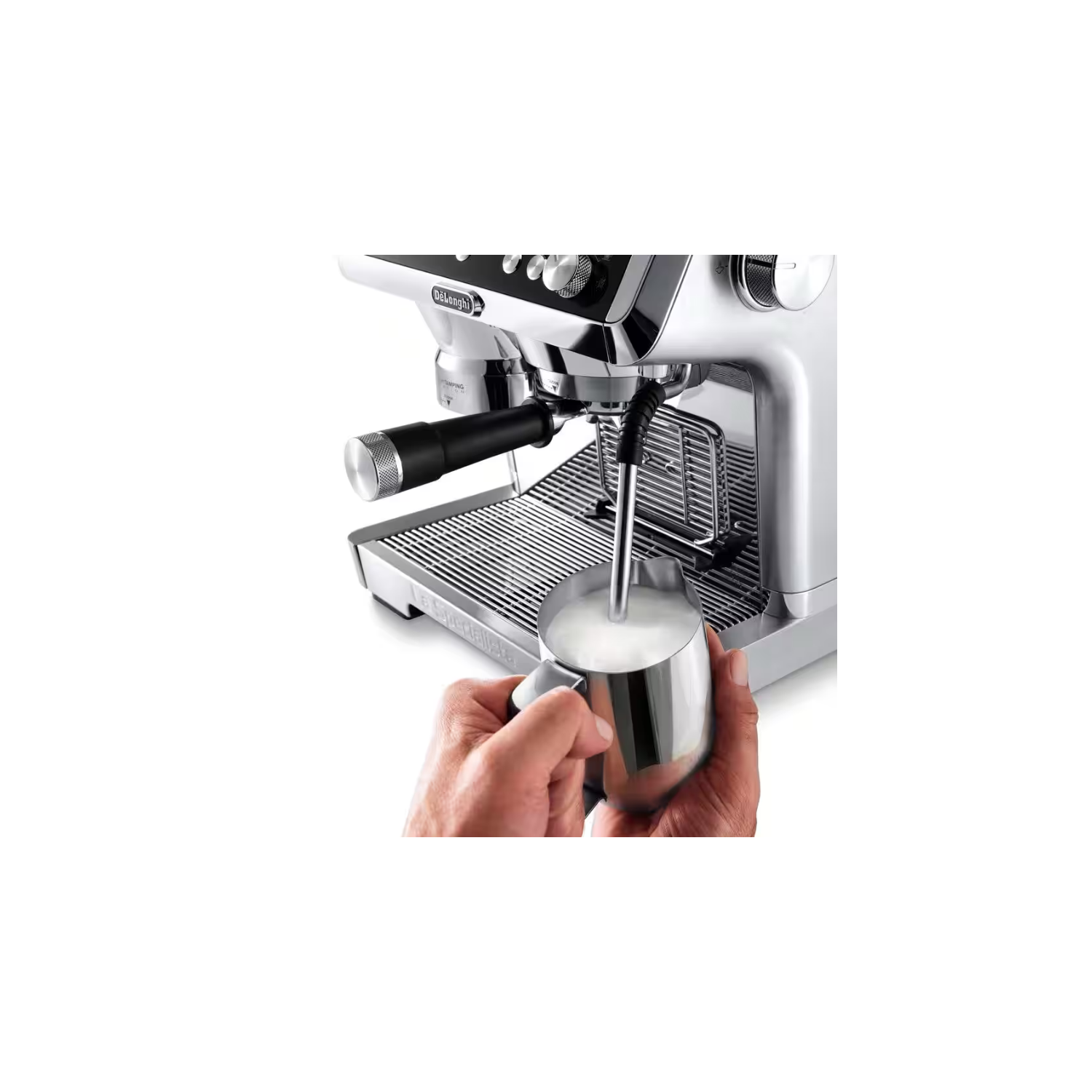 DELONGHI La Specialista Prestigio EC9355.M - Métal - Lait