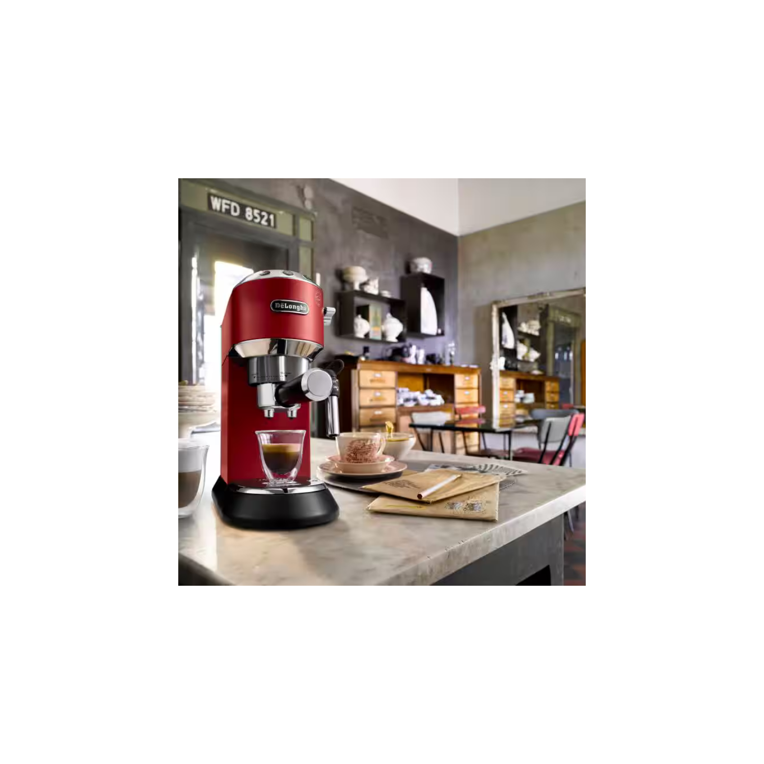 Delonghi Dedica EC 695.R Rouge Garantie 3ans