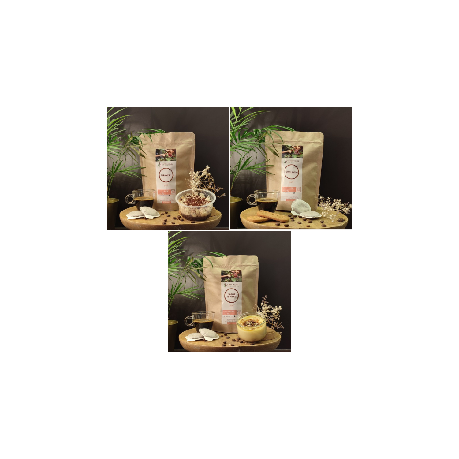 Coffret café aromatisé - Desserts - ESE - 25