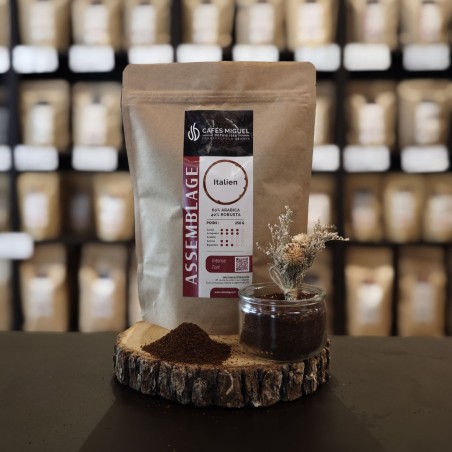 Café assemblage Italien - 250gr - moulu Café assemblage Italien - 250gr - moulu