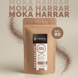 Café d'Éthiopie - Moka Harrar - Café Moulu